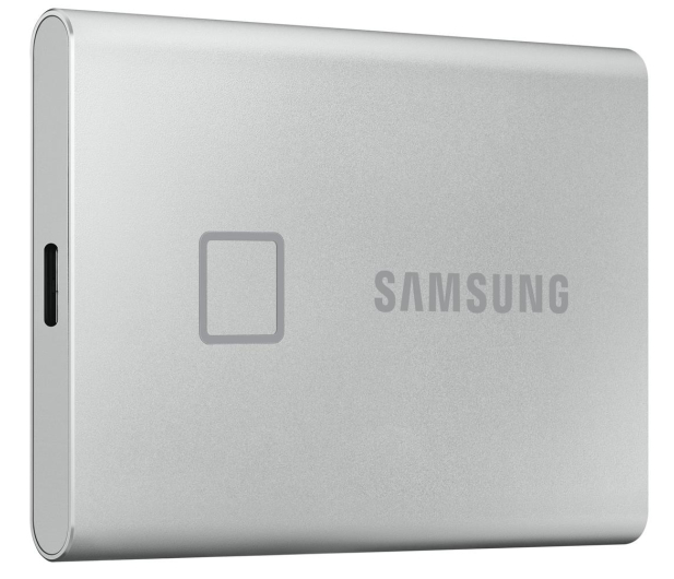 Samsung Portable SSD T7 Touch 1TB USB 3.2 Gen. 2 Srebrny - 541044 - zdjęcie 4